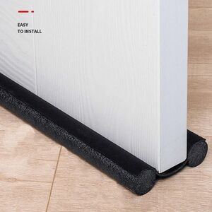 Under Door Seal Strip Draft Guard Soundproof Barrier (New)
